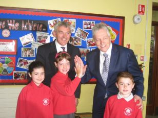 Visit from The First Minister